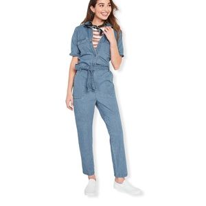 Old Navy XL TALL denim jean jumpsuit